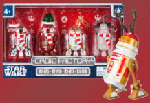 Disney Unveils New Carded Droid Factory R5-D33R Figure and Holiday Four Pack