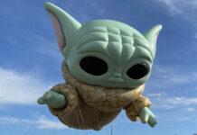 Funko Pop! Inspired Grogu Balloon Takes to the Skies at Balloonfest