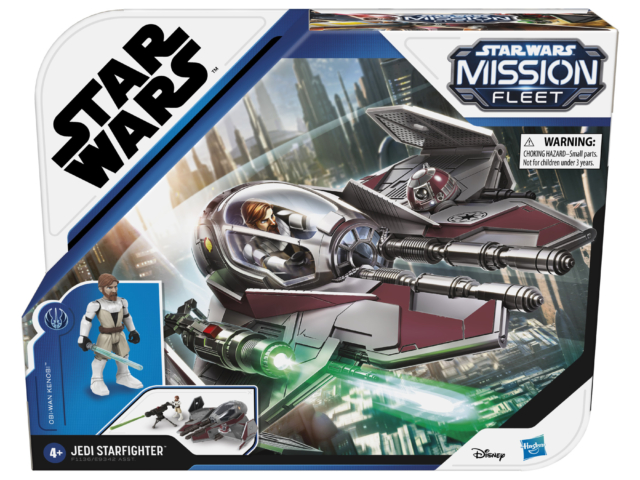 Hasbro Mission Fleet Obiwan Jedi Starfighter – Stellar Class