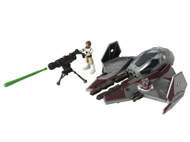 Hasbro Mission Fleet Obiwan Jedi Starfighter – Stellar Class Detail