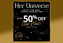 Her Universe Star Wars Sale, Save up to 50 Per Cent Off on Selected Styles