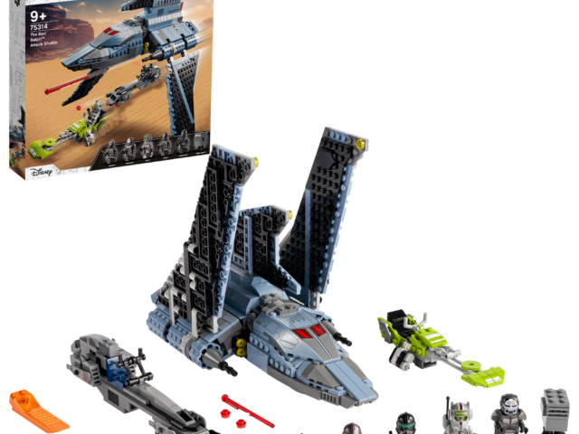 LEGO Bad Batch Attack Shuttle