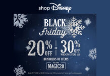 Black Friday Deals at shopDisney UK and USA