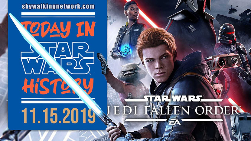 Today in Star Wars History: Star Wars Jedi: Fallen Order is released by EA
