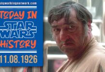 Today in Star Wars History: Ted Burnett, Wuher the Cantina Bartender, was Born in 1926