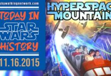 Today in Star Wars History: Season of the Force Star Wars Overlay Opens at Disneyland in 2015
