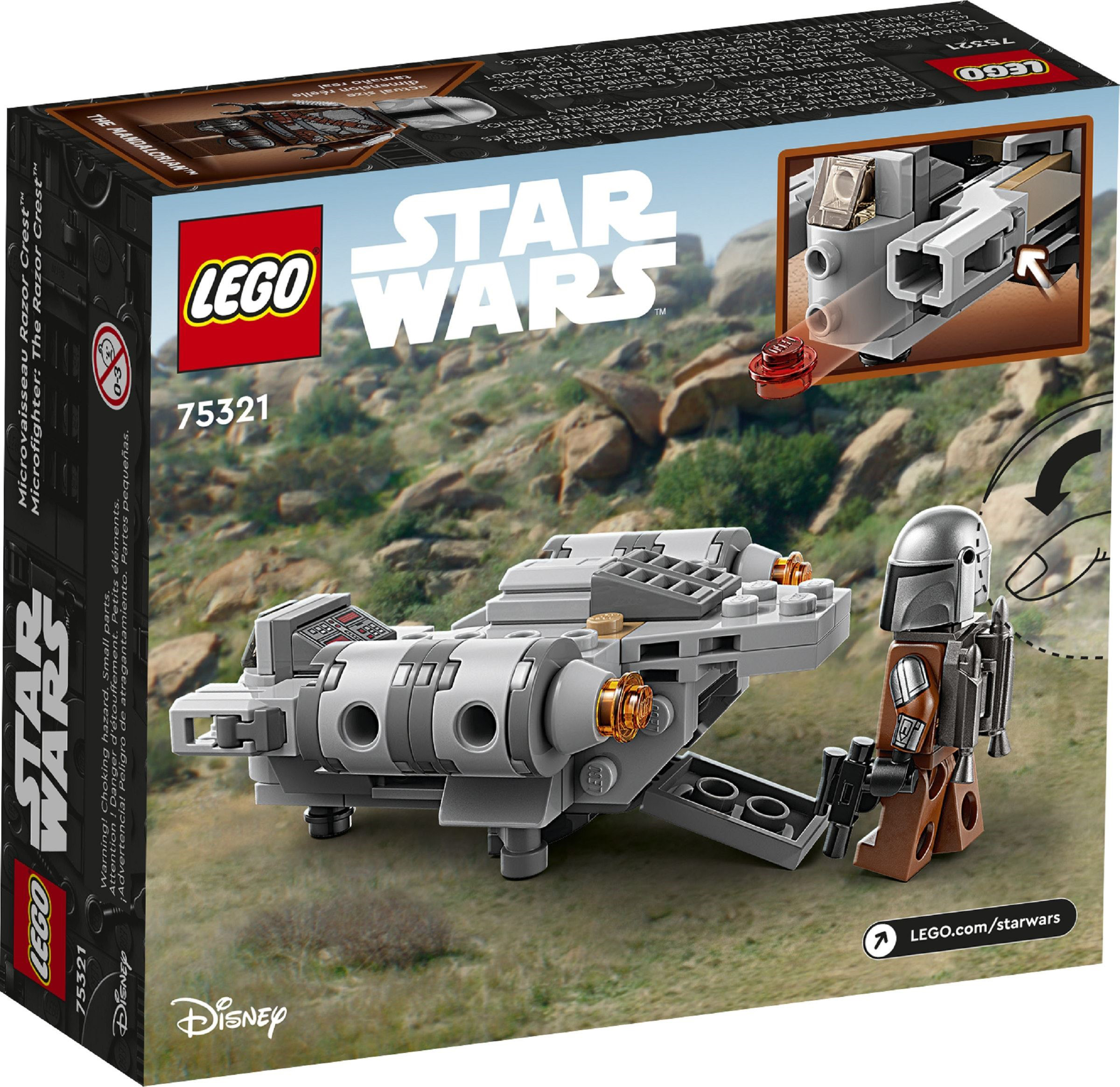 LEGO Star Wars Razor Crest Microfighter (#75321) Revealed for January ...