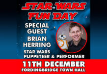 Brian Herring Attending Star Wars Fun Day on December 11th in Fordingbridge
