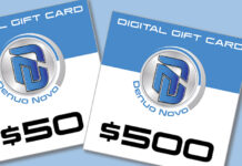 Digital Gift Cards Available Now from Denuo Novo