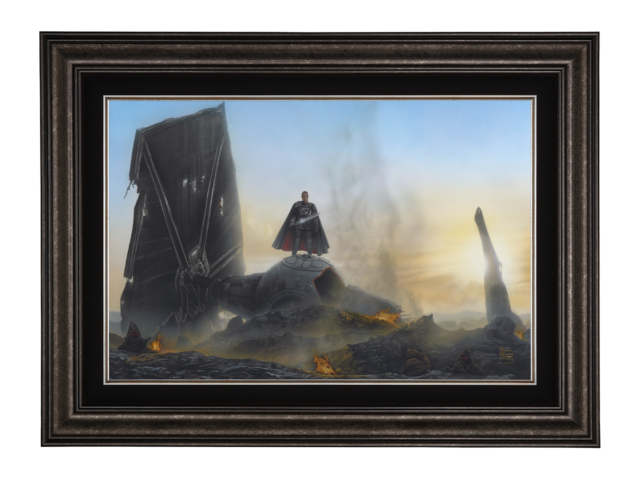 Thomas Kinkade Studios – The Mandalorian – Undeterreed Limited Edition Canvas Art_BHTB_Week11