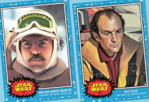 Topps Star Wars Living Set, Week 131: Major Bren Derlin and Ric Olie