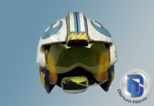 Star Wars Blue Leader General Merrick Helmet In Stock Now at Denuo Novo