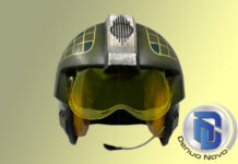 Star Wars Gold Leader Helmet Pre-Order at Denuo Novo