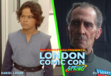 London Film & Comic Con Spring 2022: Guy Henry and Daniel Logan Attending