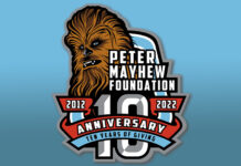Peter Mayhew Foundation 10th Anniversary Patch