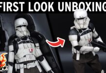 Hot Toys Assault Tank Commander Star Wars Rogue One Figure Unboxing | Sideshow First Look