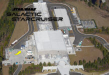 Bioreconstruct Shares Aerial Images of Star Wars: Galactic Starcruiser Docking Port on Batuu