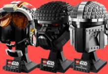 New LEGO Star Wars Helmets Officially Revealed: Luke Skywalker – Red Five, The Mandalorian and Dark Trooper