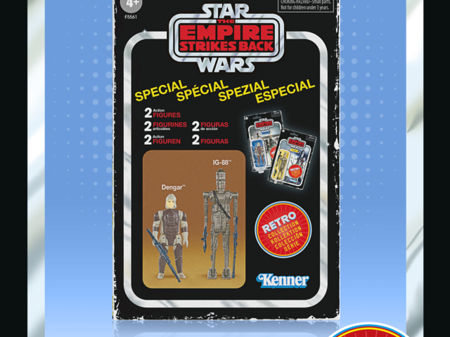 STAR WARS RETRO COLLECTION 3.75-INCH SPECIAL BOUNTY HUNTERS 2-PACK DENGAR & IG-88 Package 4