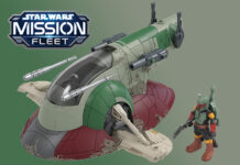 Hasbro Announce Star Wars: Mission Fleet Boba Fett Starship and 2.5-inch Figure Set