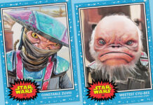 Topps Star Wars Living Set, Week 140: Constable Zuvio and Weeteef Cyu-Bee