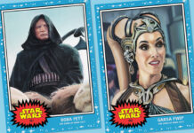 Topps Star Wars Living Set, Week 141: Boba Fett and Garsa Fwip