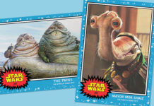 Topps Star Wars Living Set, Week 142: The Twins and Mayor Mok Shaiz