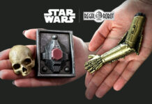 Regal Robot Reveal C-3PO Arm Magnet and Rancor Gate Control Magnet Set