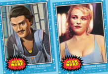 Topps Star Wars Living Set, Week 144: Lando Calrissian and Hermoine Bagwa