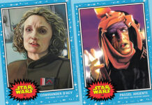 Topps Star Wars Living Set, Week 146: Commander D’Acy and Passel Argente