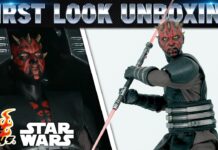 Hot Toys Darth Maul Star Wars: The Clone Wars Figure Unboxing | First Look