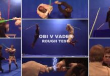 Obi-Wan Kenobi vs Darth Vader Behind the Scenes Episode III Rough Fight Test