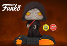 Funko Star Wars Sith: Darth Sidious Pop! Deluxe with Glowing Base and Lightsaber
