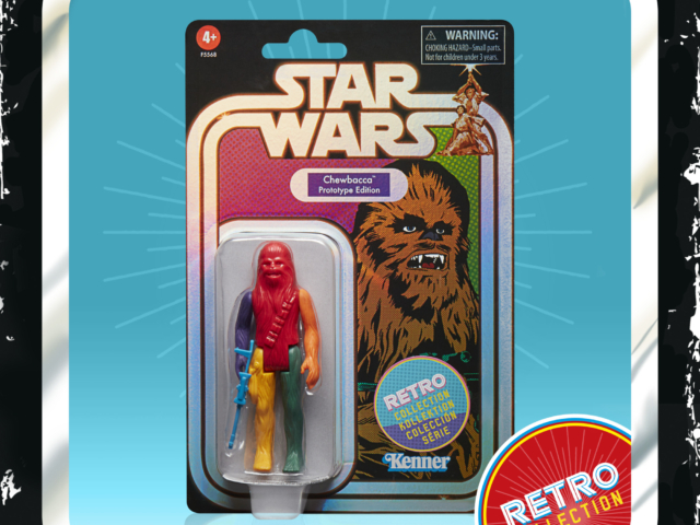 STAR WARS RETRO COLLECTION 3.75-INCH CHEWBACCA PROTOTYPE EDITION Figure (Package)