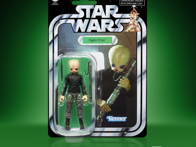 STAR WARS THE VINTAGE COLLECTION 3.75-INCH FIGRIN D’AN Figure (Package)
