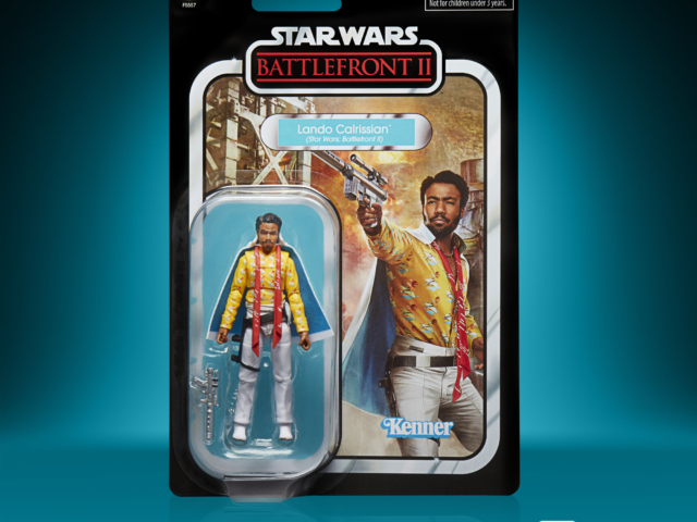 STAR WARS THE VINTAGE COLLECTION 3.75-INCH GAMING GREATS LANDO CALRISSIAN Figure (Package)