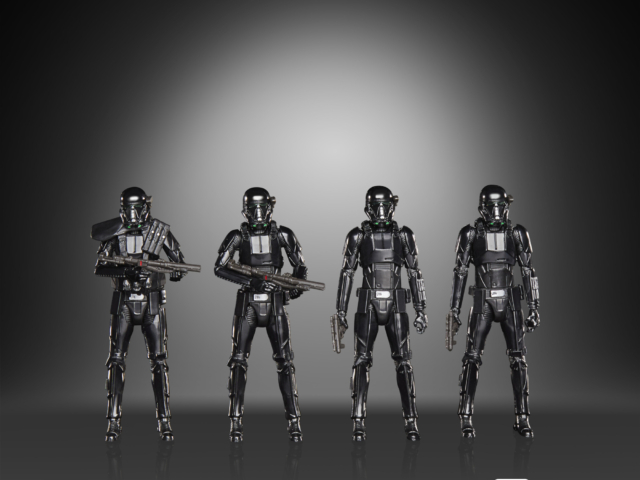 STAR WARS THE VINTAGE COLLECTION 3.75-INCH IMPERIAL DEATH TROOPER 4-PACK 6