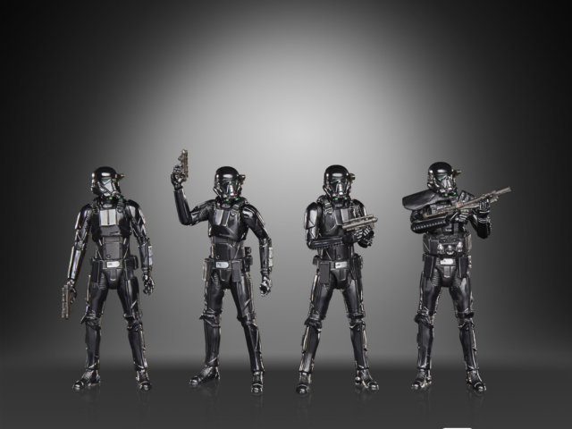 STAR WARS THE VINTAGE COLLECTION 3.75-INCH IMPERIAL DEATH TROOPER 4-PACK 7