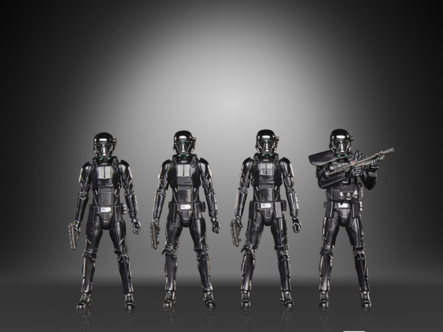 STAR WARS THE VINTAGE COLLECTION 3.75-INCH IMPERIAL DEATH TROOPER 4-PACK 9