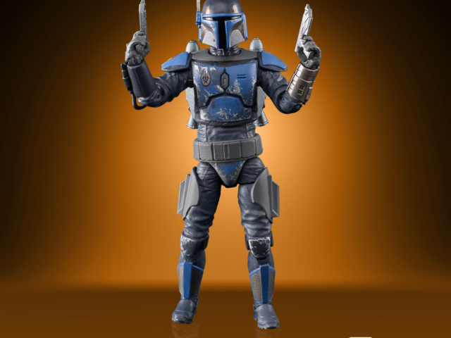 STAR WARS THE VINTAGE COLLECTION 3.75-INCH MANDALORIAN DEATH WATCH AIRBORNE TROOPER Figure 1