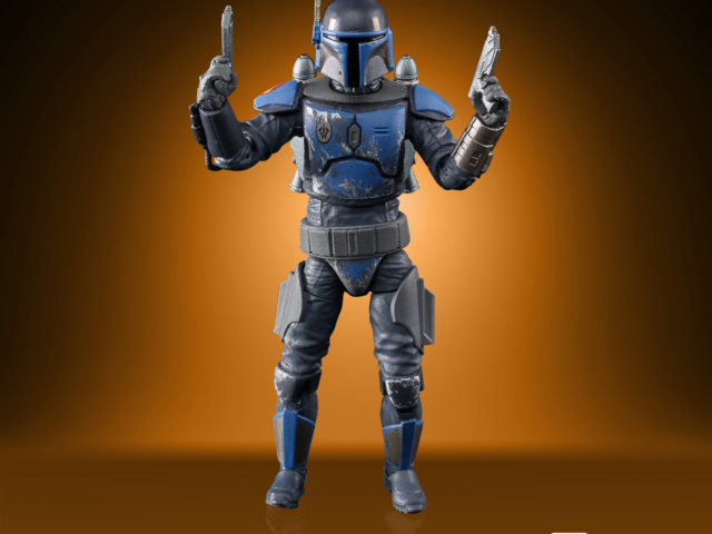 STAR WARS THE VINTAGE COLLECTION 3.75-INCH MANDALORIAN DEATH WATCH AIRBORNE TROOPER Figure 2