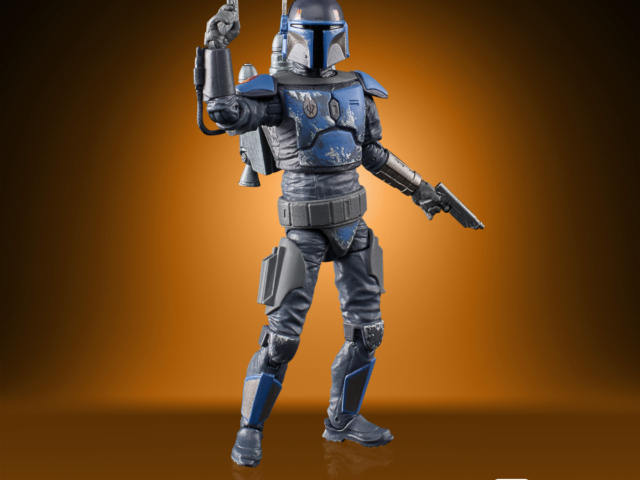 STAR WARS THE VINTAGE COLLECTION 3.75-INCH MANDALORIAN DEATH WATCH AIRBORNE TROOPER Figure 3
