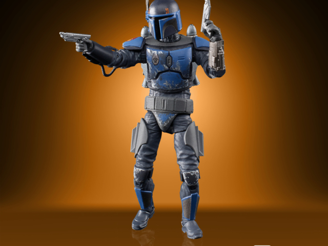 STAR WARS THE VINTAGE COLLECTION 3.75-INCH MANDALORIAN DEATH WATCH AIRBORNE TROOPER Figure 5