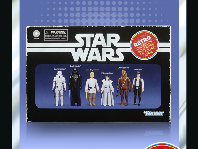 STAR WARS RETRO COLLECTION STAR WARS A NEW HOPE COLLECTIBLE MULTIPACK - 12
