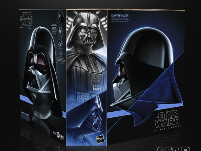 STAR WARS THE BLACK SERIES DARTH VADER PREMIUM ELECTRONIC HELMET - 2