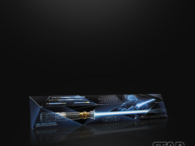 STAR WARS THE BLACK SERIES OBI-WAN KENOBI FORCE FX ELITE LIGHTSABER - 3