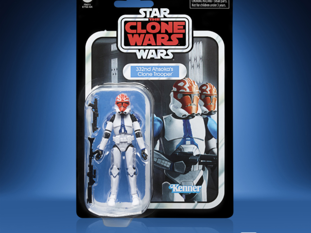 STAR WARS THE VINTAGE COLLECTION 3.75-INCH 332ND AHSOKA’S CLONE TROOPER FIGURE - 10