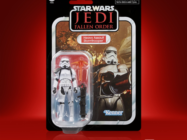 STAR WARS THE VINTAGE COLLECTION 3.75-INCH GAMING GREATS HEAVY ASSAULT STORMTROOPER FIGURE - 1