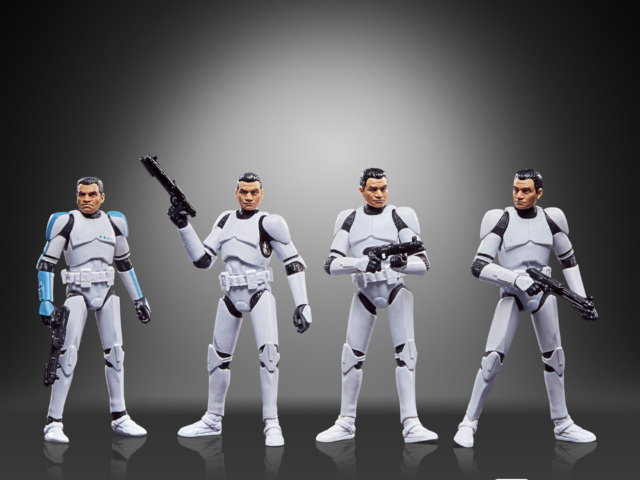 STAR WARS THE VINTAGE COLLECTION 3.75-INCH PHASE I CLONE TROOPER 4-PACK - 4