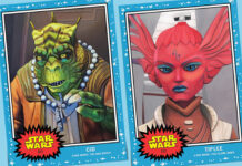 Topps Star Wars Living Set, Week 156: Cid and Tiplee